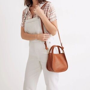 Madewell Brown Leather Crossbody Bag